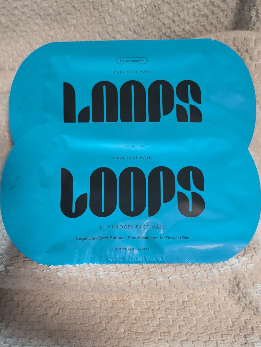 LOOPS Dark Spot Hydrogel Face Mask (2)